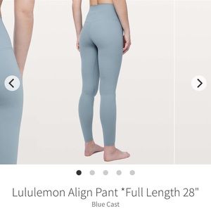 Align Leggings Size 8 for Sale